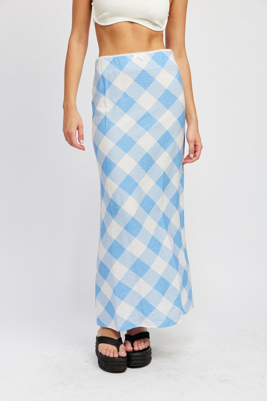 BIAS MAXI SKIRT